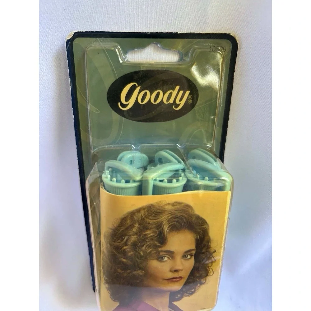 late-1990s Goody Perm Waves hair roller set/carded accessory pack